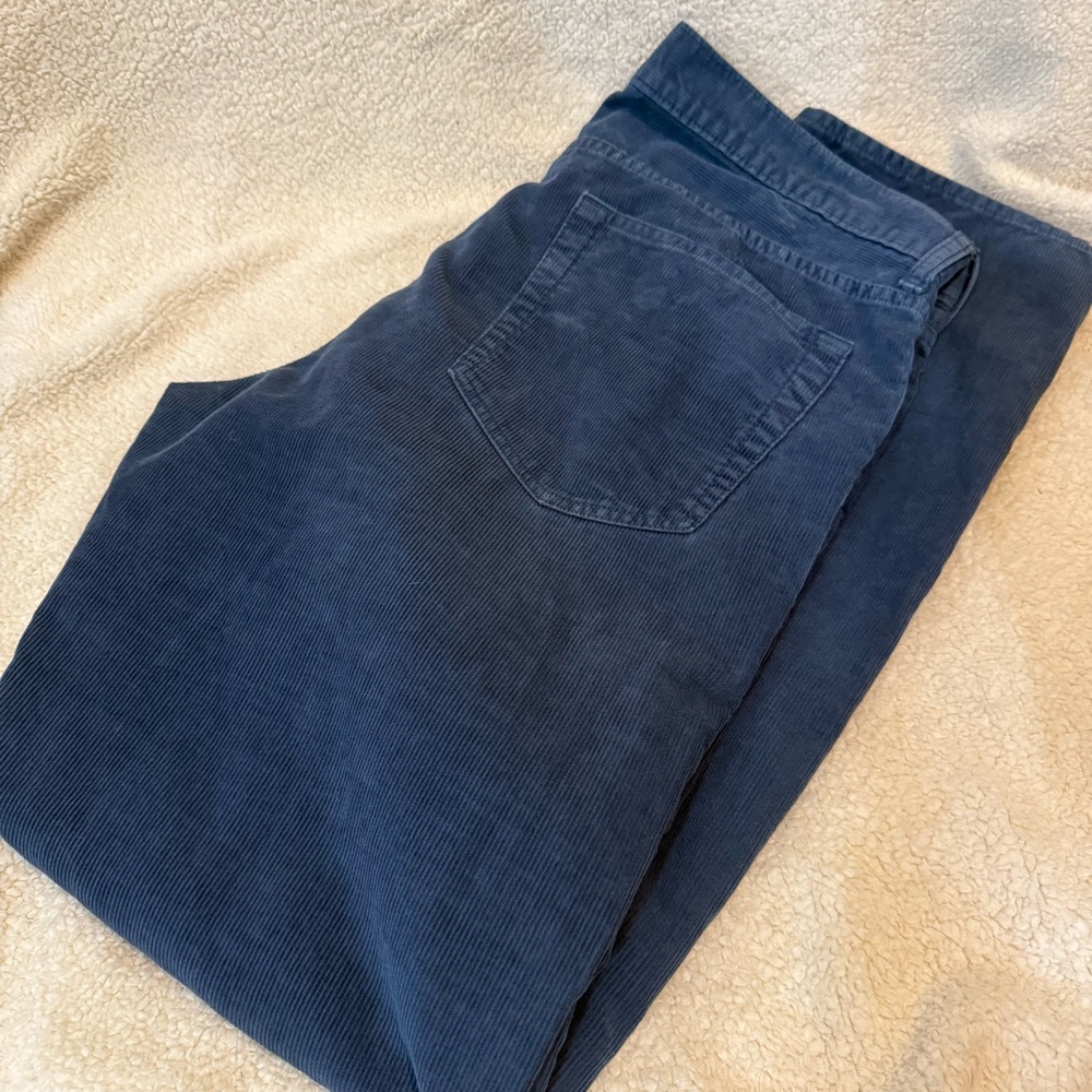 J.Crew Men’s Navy Corduroy Pants | Size 34x32 | Straight Fit
